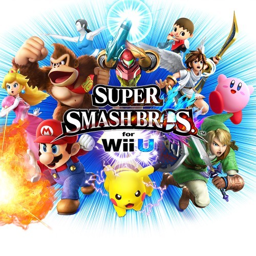 Super Smash Bros. for Wii U Box Front