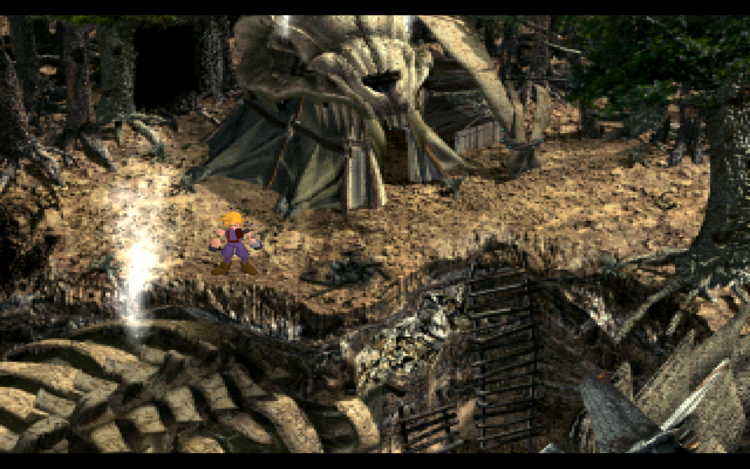 ff7 tower of the ancients map location
