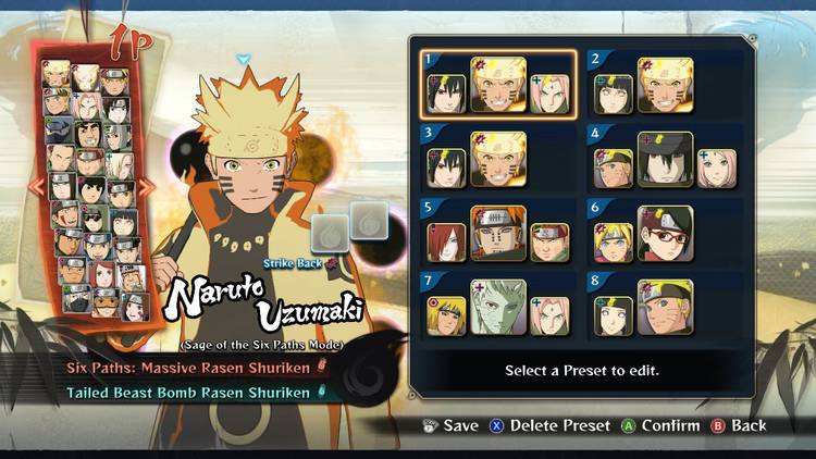 Compatible con jefe conservador Naruto Shippuden: Ultimate Ninja Storm 4 - Move List and Guide -  PlayStation 4 - By vreaper - GameFAQs