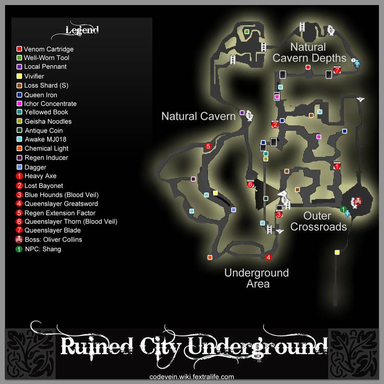 Ruined City Underground (Act 1, Chapter 1) - Code Vein Walkthrough