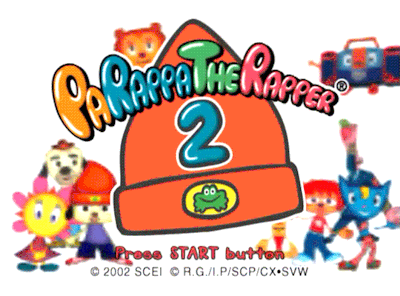 PARAPPA THE RAPPER 2 : Playstation 2 the Best, Game