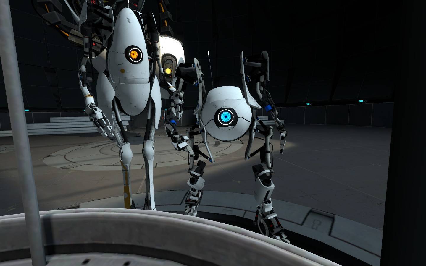 Portal 2 роботы атлас фото 85